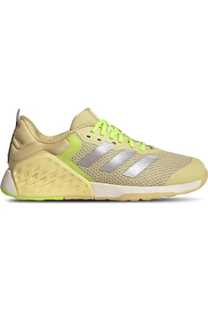 adidas Dropset 3 Dames Schoenen - Geel - Maat: 36 2/3 - Mesh/Synthetisch - Foot Locker
