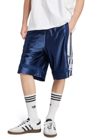 adidas Adibreak Heren Korte Broeken - Blauw - Maat: XS - Poly Mesh - Foot Locker