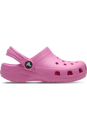 Crocs Classic Unisex Schoenen - Roze - Maat: 33-34 - Mesh/Synthetisch - Foot Locker