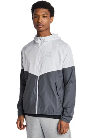 Nike Swoosh Heren Trainingspakken - Grijs - Maat: S - Poly Woven - Foot Locker