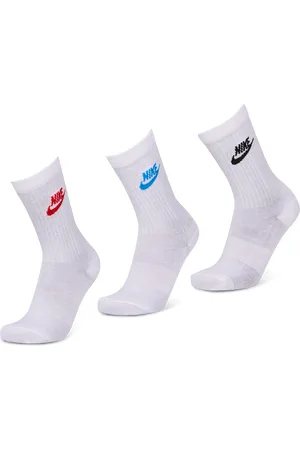 Nike Everyday Essential Crew 3 Pack Unisex Sokken - Rood - Maat: 34 - 38 - Foot Locker