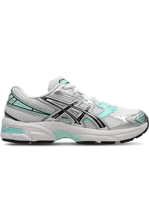 Asics GEL-1130 Unisex Schoenen - Wit - Maat: 36 - Mesh/Synthetisch - Foot Locker