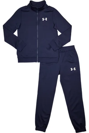 Under Armour Rival Knit Unisex Trainingspakken - Blauw - Maat: 149 - 160 CM - Foot Locker