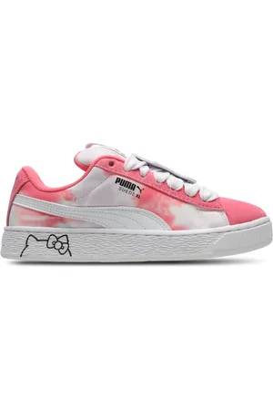 PUMA Suede Unisex Schoenen - Wit - Maat: 37.5 - Suède - Foot Locker