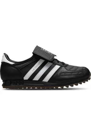 adidas LA Trainer Heren Schoenen - Zwart - Maat: 41 1/3 - Leer - Foot Locker