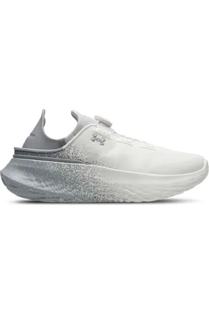 Under Armour Slipspeed Heren Schoenen - Wit - Maat: 43 - Mesh/Synthetisch - Foot Locker