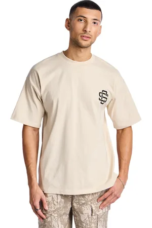 street cartel Fallen Heren T-shirts - Wit - Maat: L - Katoen Jersey - Foot Locker