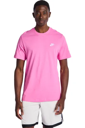 Nike Club Heren T-shirts - Roze - Maat: S - Foot Locker