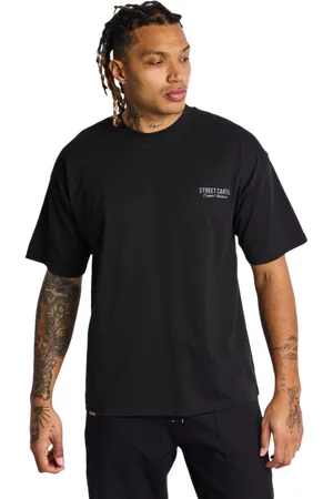 street cartel Racer Heren T-shirts - Zwart - Maat: XS - Foot Locker