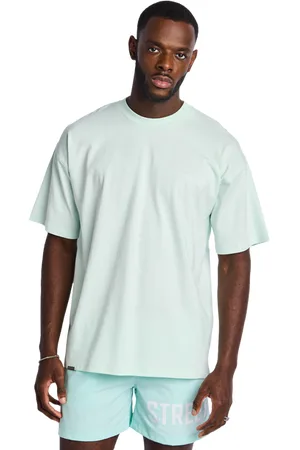 street cartel Racer Heren T-shirts - Groen - Maat: S - Foot Locker