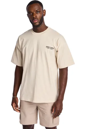 street cartel Racer Heren T-shirts - Wit - Maat: S - Foot Locker