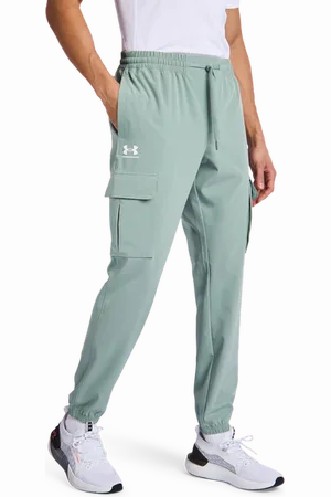 Under Armour Stretch Woven Heren Broeken - Groen - Maat: S - Foot Locker