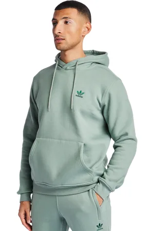 adidas Essentials Heren Hoodies - Groen - Maat: XS - Foot Locker