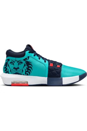 Nike LeBron Heren Schoenen - Groen - Maat: 43 - Leer - Foot Locker