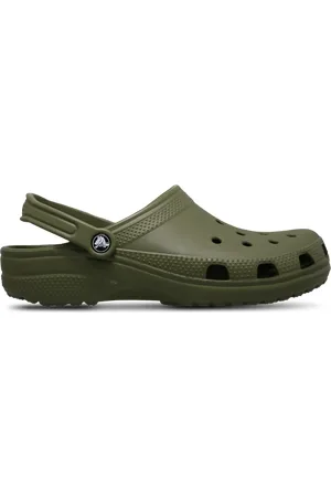 Crocs Classic Heren Slippers en Sandalen - Groen - Maat: 39-40 - Plastic - Foot Locker