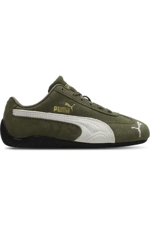 PUMA Speedcat Unisex Schoenen - Olijf - Maat: 36 - Suède - Foot Locker