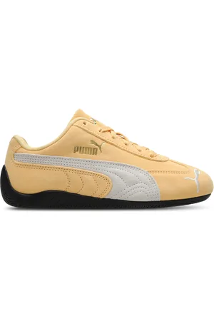 PUMA Speedcat Unisex Schoenen - Geel - Maat: 35.5 - Suède - Foot Locker
