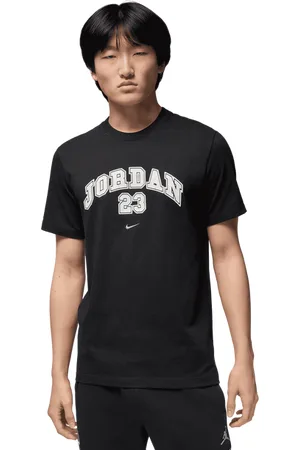 Jordan Flight Heren T-shirts - Zwart - Maat: XS - Foot Locker