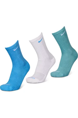 Nike Everyday Cushioned Crew 3 Pack Unisex Sokken - Blauw - Maat: 34 - 38 - Foot Locker