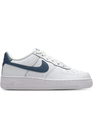 Nike Air Force Unisex Schoenen - Wit - Maat: 35.5 - Leer - Foot Locker