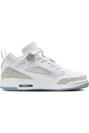 Jordan Spizike Low Unisex Schoenen - Wit - Maat: 35.5 - Leer - Foot Locker
