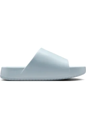 Nike Calm Dames Slippers en Sandalen - Blauw - Maat: 35.5 - Mesh/Synthetisch - Foot Locker