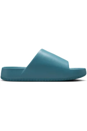 Nike Calm Heren Slippers en Sandalen - Blauw - Maat: 38.5 - Mesh/Synthetisch - Foot Locker