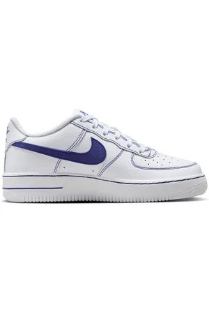Nike Air Force Unisex Schoenen - Wit - Maat: 35.5 - Leer - Foot Locker
