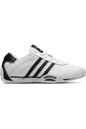 adidas Adiracer Lo Dames Schoenen - Wit - Maat: 35.5 - Leer - Foot Locker