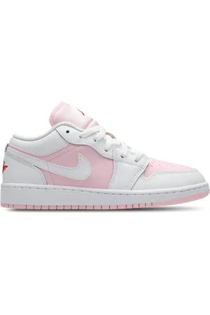 Jordan Aj1 Low Unisex Schoenen - Roze - Maat: 36 - Leer - Foot Locker