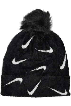 Nike Peak Unisex Winter mutzen - Zwart - Maat: One Size - Foot Locker