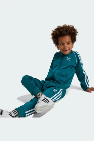 adidas Superstar Unisex Trainingspakken - - Maat: 99 - 104 CM - Katoen Canvas - Foot Locker