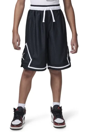 Jordan Diamond Unisex Korte Broeken - Zwart - Maat: 128 - 137 CM - Foot Locker