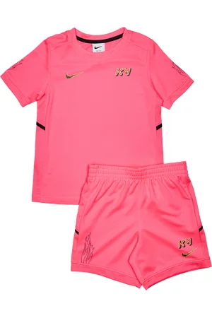 Nike Mbappe Unisex Trainingspakken - Roze - Maat: 92 - 98 CM - Poly Jersey - Foot Locker