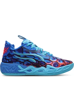 PUMA Mb.04 Lo Alien Skins Unisex Schoenen - Blauw - Maat: 37 - Plastic - Foot Locker