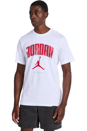 Jordan City 88 Heren T-shirts - Wit - Maat: XS - Katoen Jersey - Foot Locker