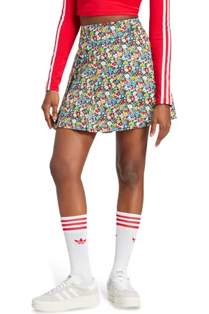 adidas Originals X Liberty London Dames Rokken - - Maat: 34 - Katoen Jersey - Foot Locker