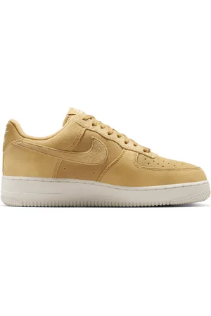 Nike Air Force Dames Schoenen - Goud - Maat: 36 - Mesh/Synthetisch - Foot Locker