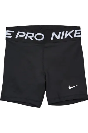 Nike Pro 3" Unisex Korte Broeken - Zwart - Maat: 122 - 128 CM - Foot Locker