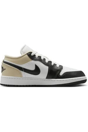 Jordan Aj1 Low Unisex Schoenen - Wit - Maat: 35.5 - Mesh/Synthetisch - Foot Locker
