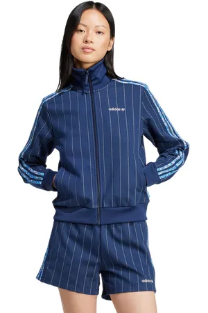 adidas Originals X Liberty London Dames Trainingspakken - Blauw - Maat: 34 - Poly Mesh - Foot Locker
