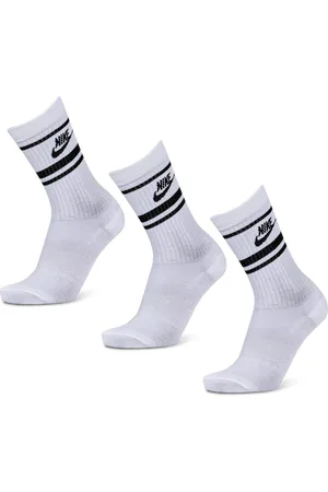 Nike Everyday Essential Crew 3 Pack Unisex Sokken - Wit - Maat: 34 - 38 - Foot Locker