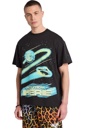 PUMA Classics Heren T-shirts - Zwart - Maat: S - Katoen Jersey - Foot Locker