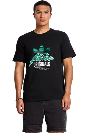 adidas Graphics Heren T-shirts - Zwart - Maat: XS - Foot Locker