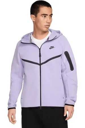 Nike Tech Fleece Heren Hoodies - Paars - Maat: S - Foot Locker