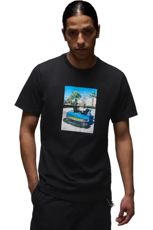 Jordan Brand Photo Heren T-shirts - Zwart - Maat: XS - Foot Locker