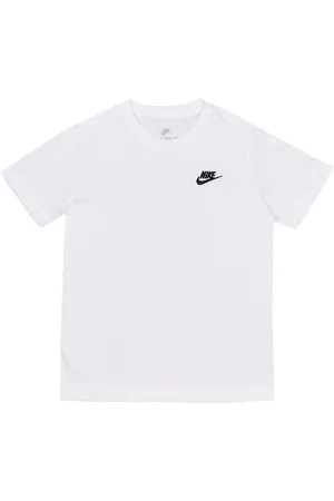 Nike Emb Futura Lbr Unisex T-shirts - Wit - Maat: 122 - 128 CM - Foot Locker