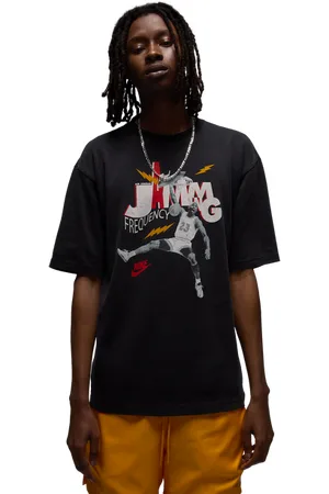 Jordan Jam 85 Heren T-shirts - Zwart - Maat: XS - Katoen Jersey - Foot Locker