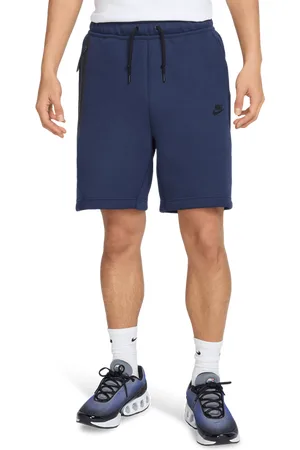 Nike Tech Fleece Heren Korte Broeken - Blauw - Maat: S - Foot Locker