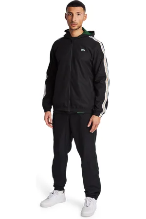 Lacoste Diamond Weave Heren Trainingspakken - Zwart - Maat: L - Foot Locker